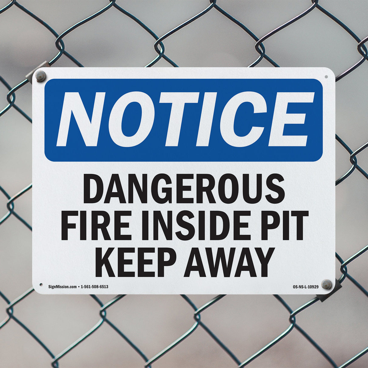 Dangerous Fire Inside Pit Keep Away