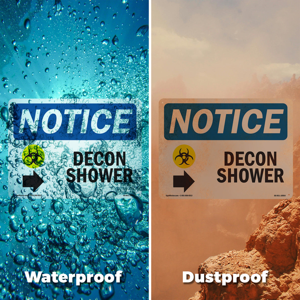 Decon Shower [Right Arrow]