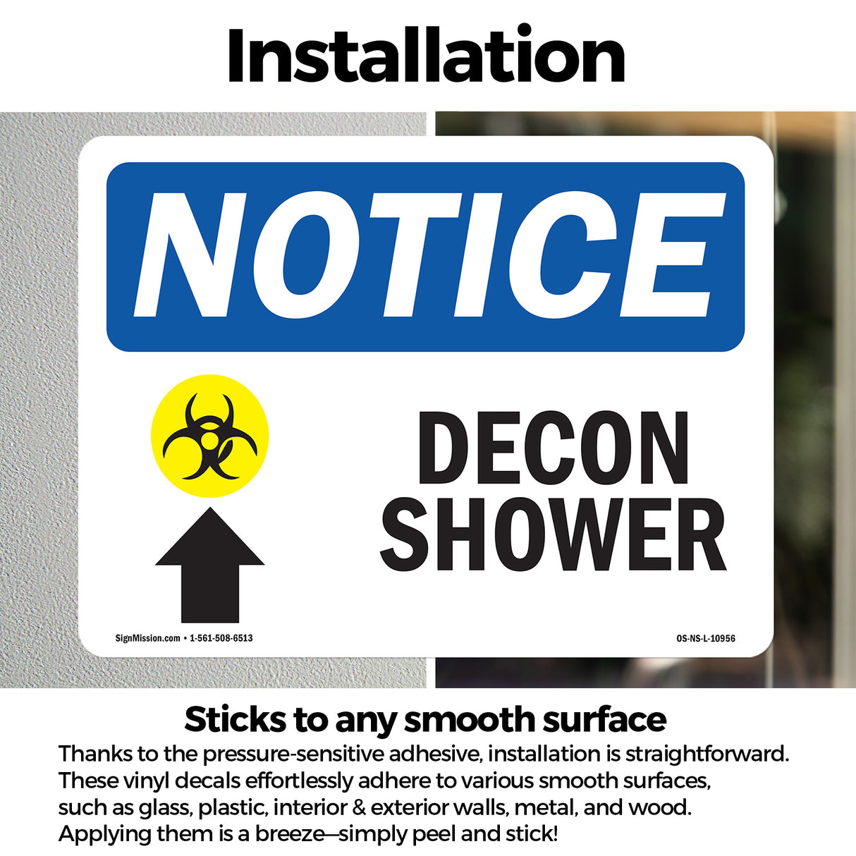 Decon Shower [Up Arrow]