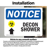 Decon Shower [Up Arrow]