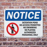 Detention Pond No Access Permitted