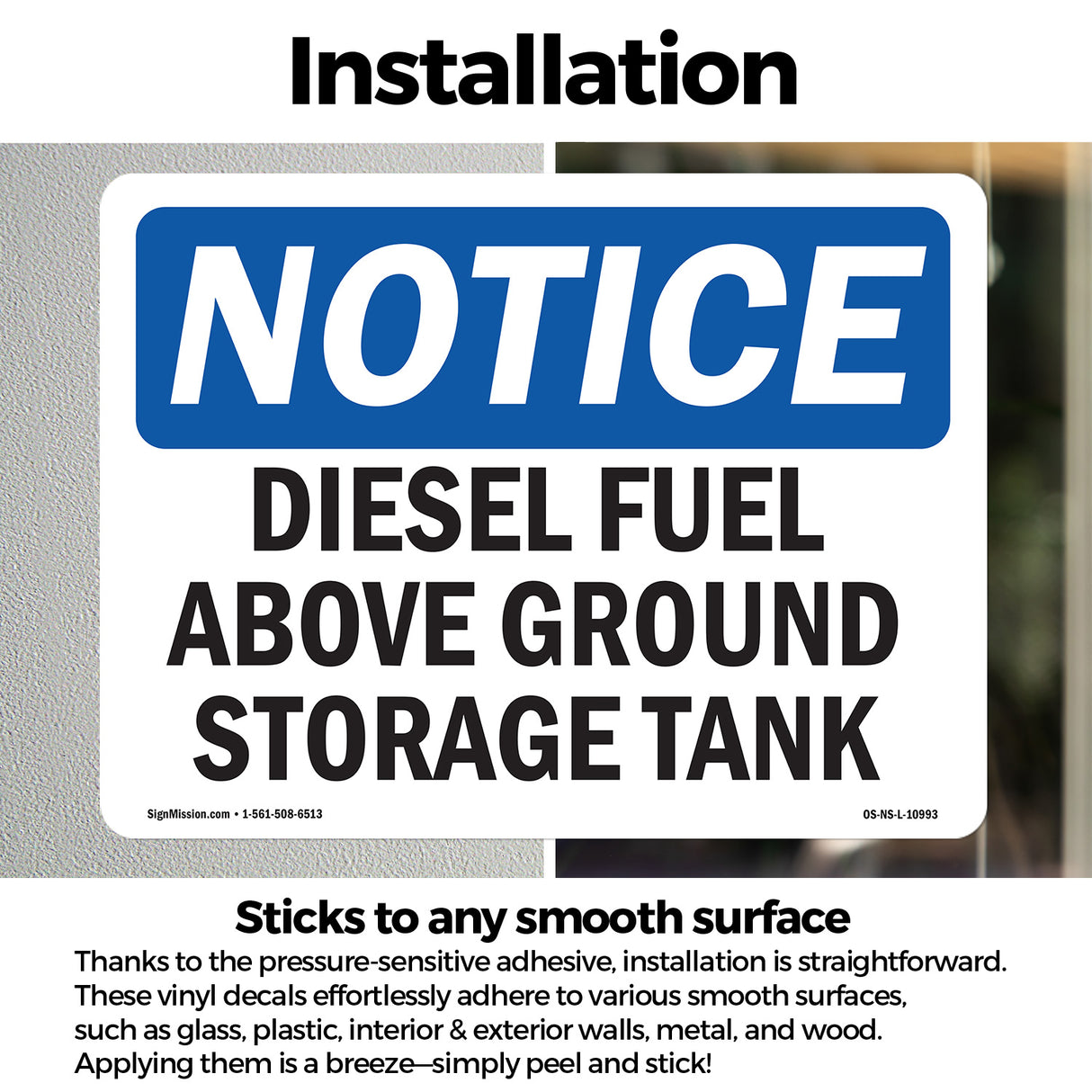 Diesel Fuel Above Ground Storage Tank