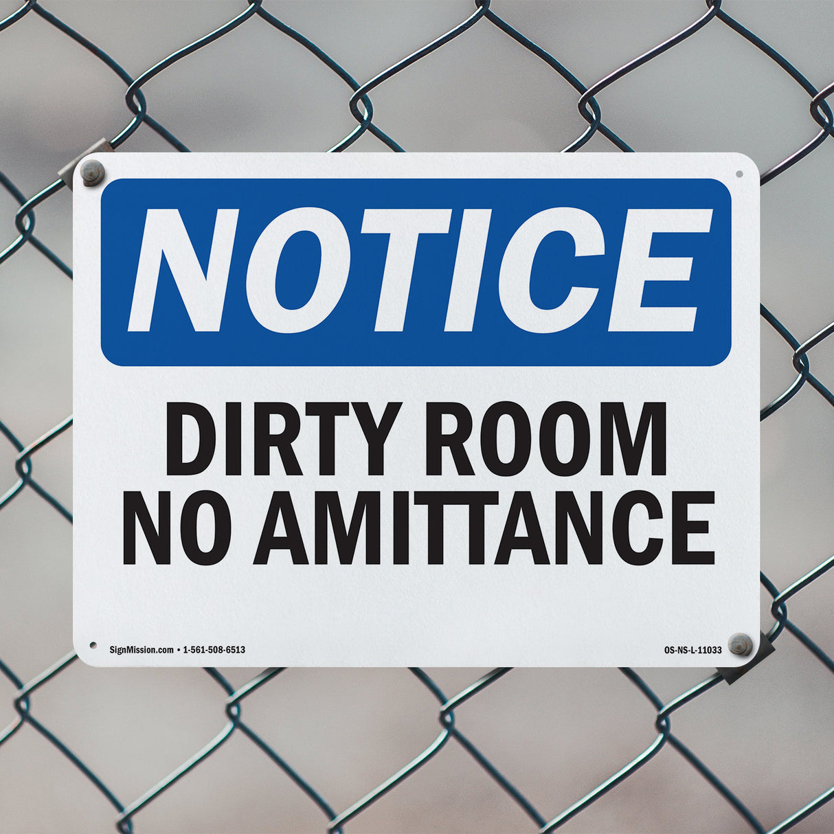 Dirty Room No Admittance