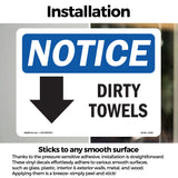Dirty Towels [Down Arrow]