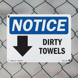 Dirty Towels [Down Arrow]