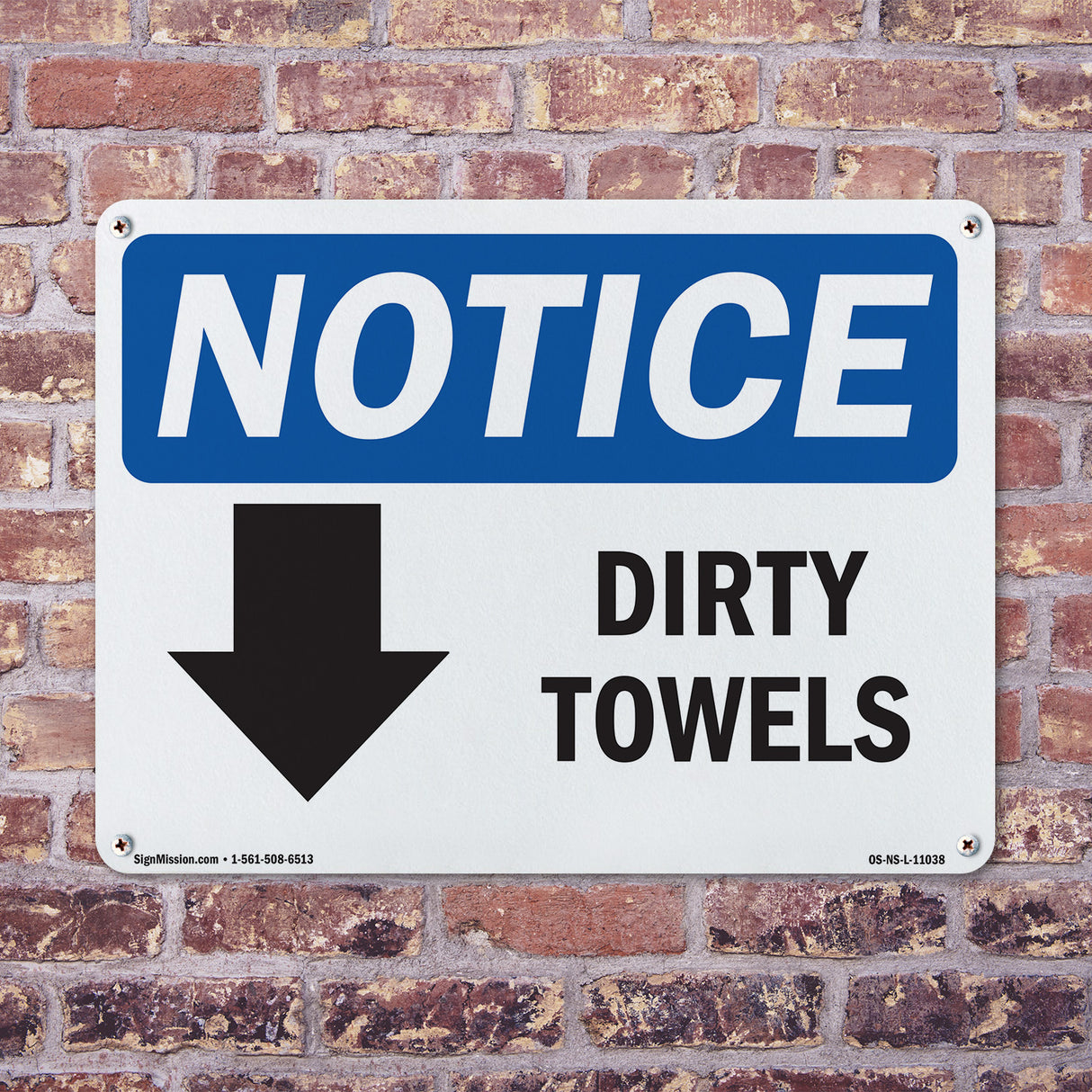 Dirty Towels [Down Arrow]