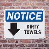 Dirty Towels [Down Arrow]