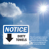 Dirty Towels [Down Arrow]