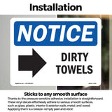 Dirty Towels [Right Arrow]