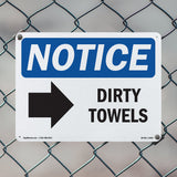 Dirty Towels [Right Arrow]