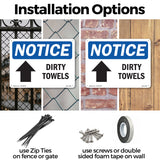 Dirty Towels [Up Arrow]