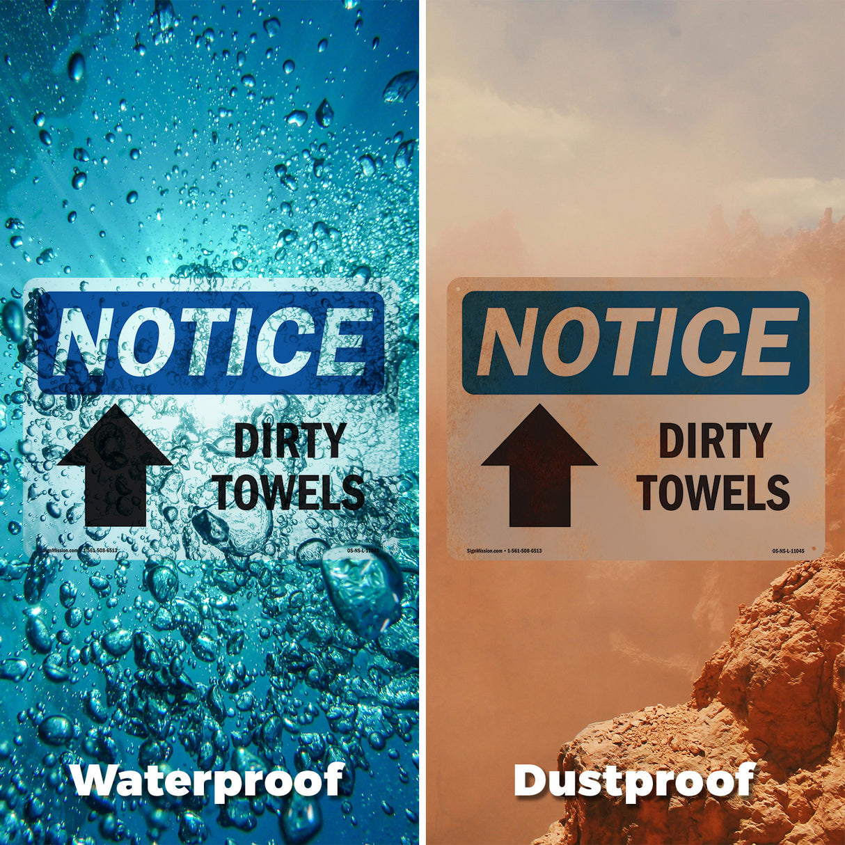 Dirty Towels [Up Arrow]