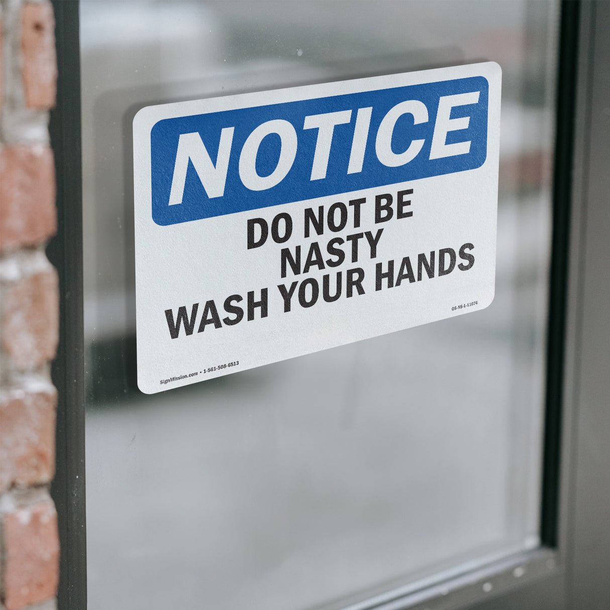 Do Not Be Nasty Wash Your Hands