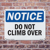 Do Not Climb Over