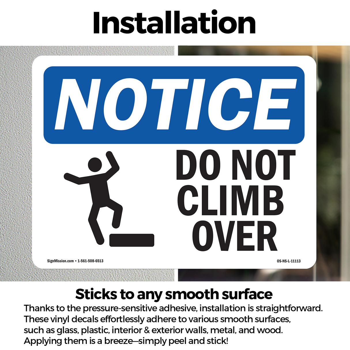 Do Not Climb Over