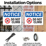 Do Not Climb