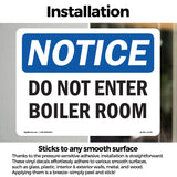 Do Not Enter Boiler Room