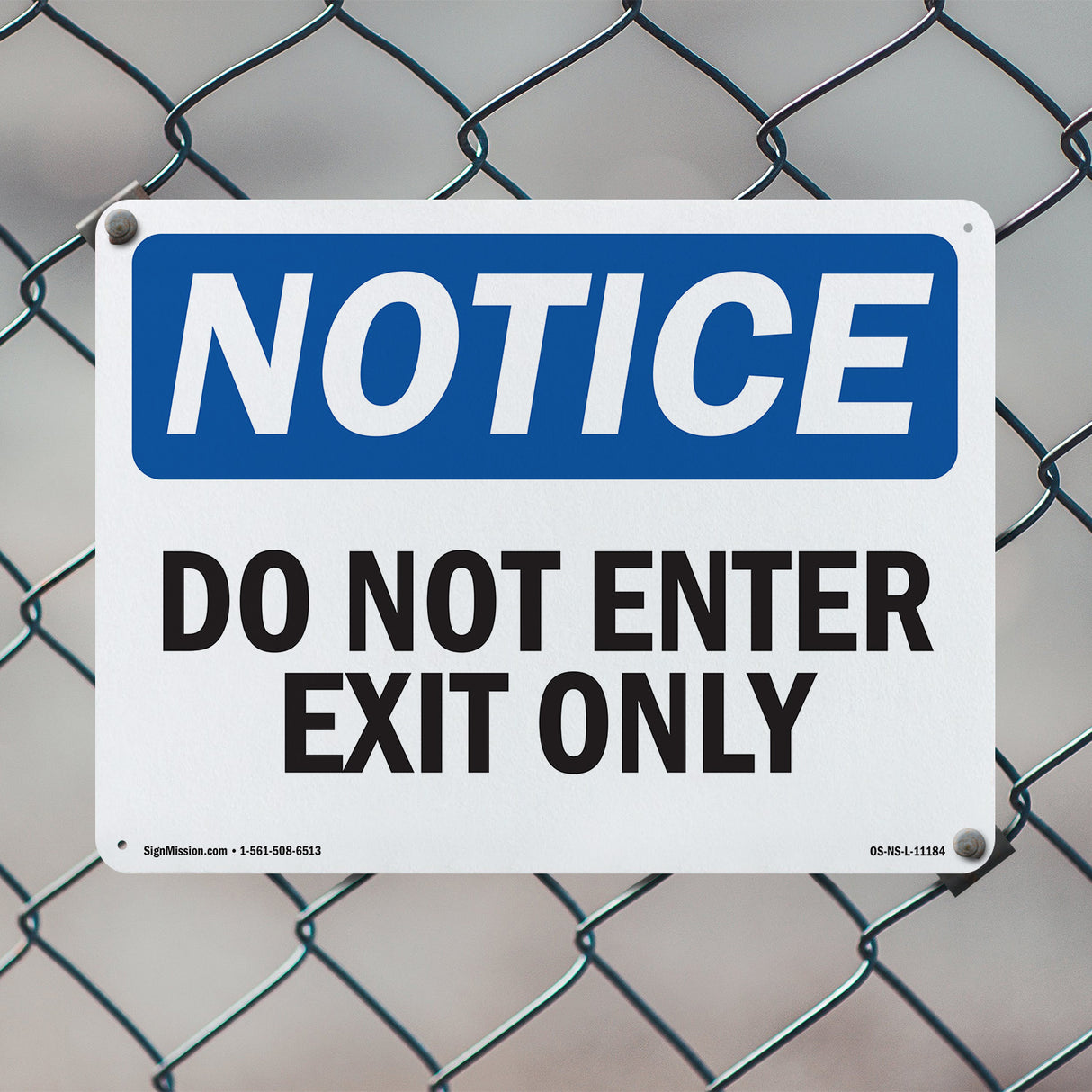 Do Not Enter Exit Only