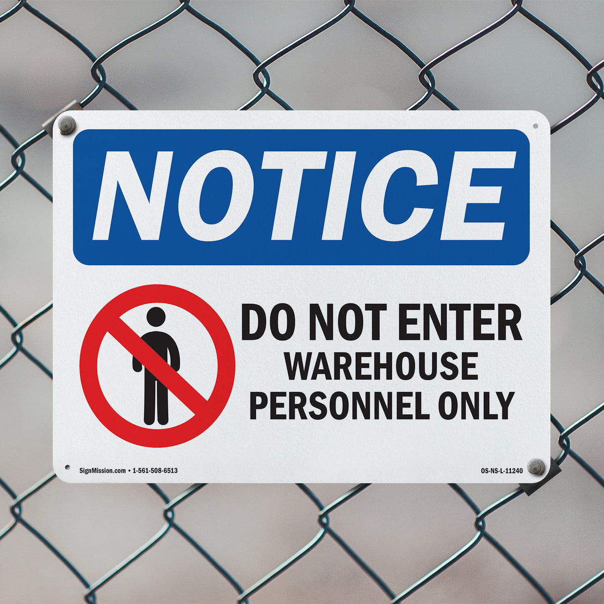 Do Not Enter Warehouse Personnel Only