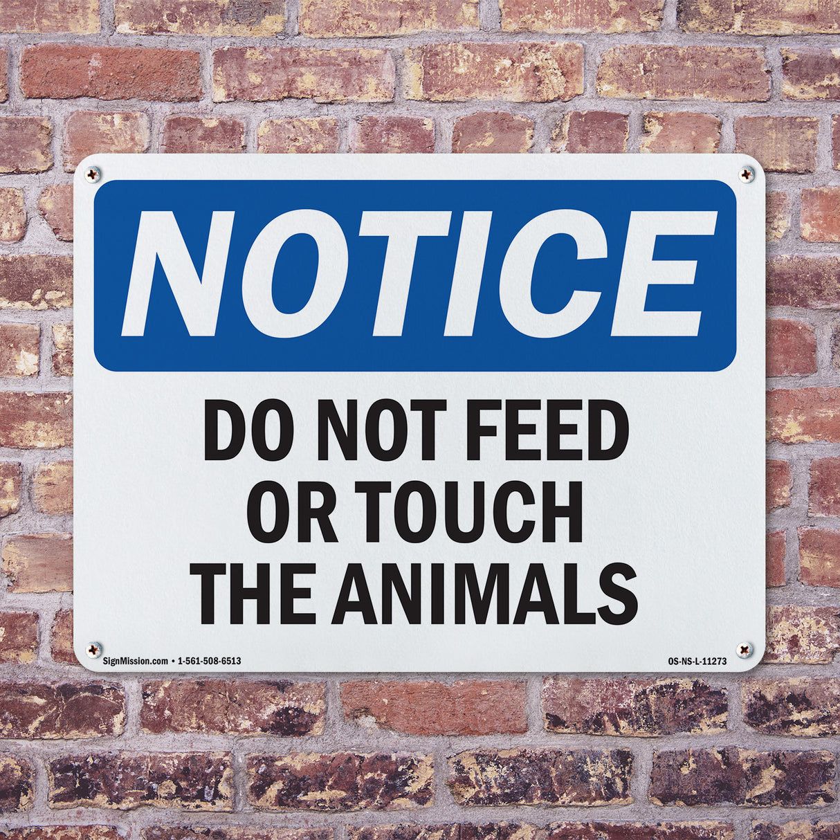 Do Not Feed Or Touch The Animals