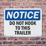 Do Not Hook To This Trailer