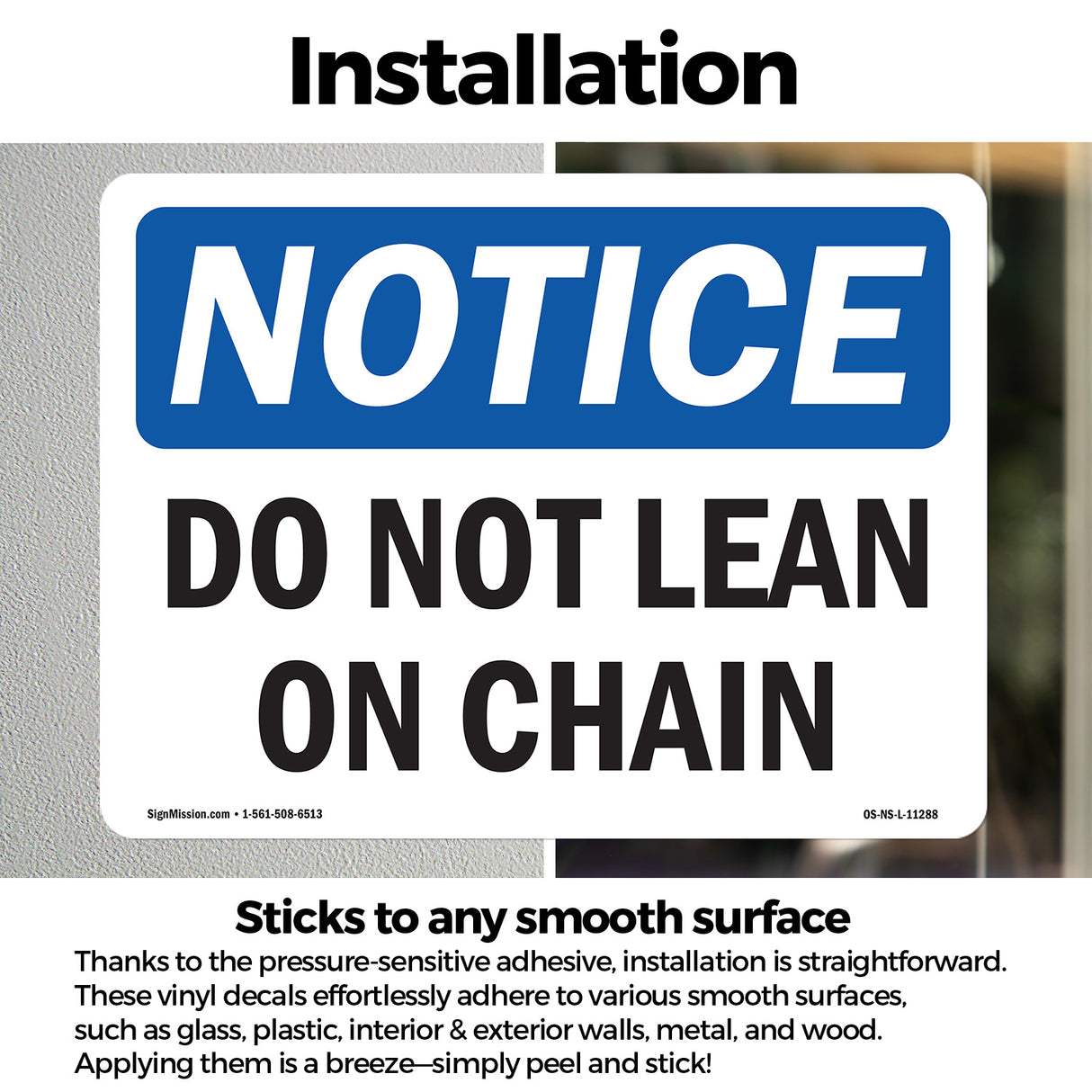 Do Not Lean On Chain