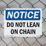 Do Not Lean On Chain