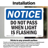 Do Not Pass When Light Is Flashing