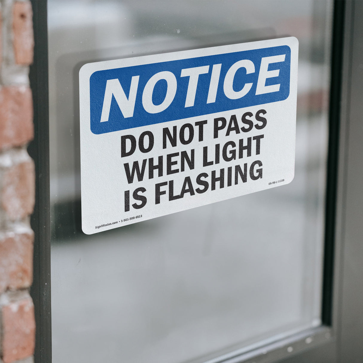 Do Not Pass When Light Is Flashing