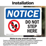 Do Not Step Here