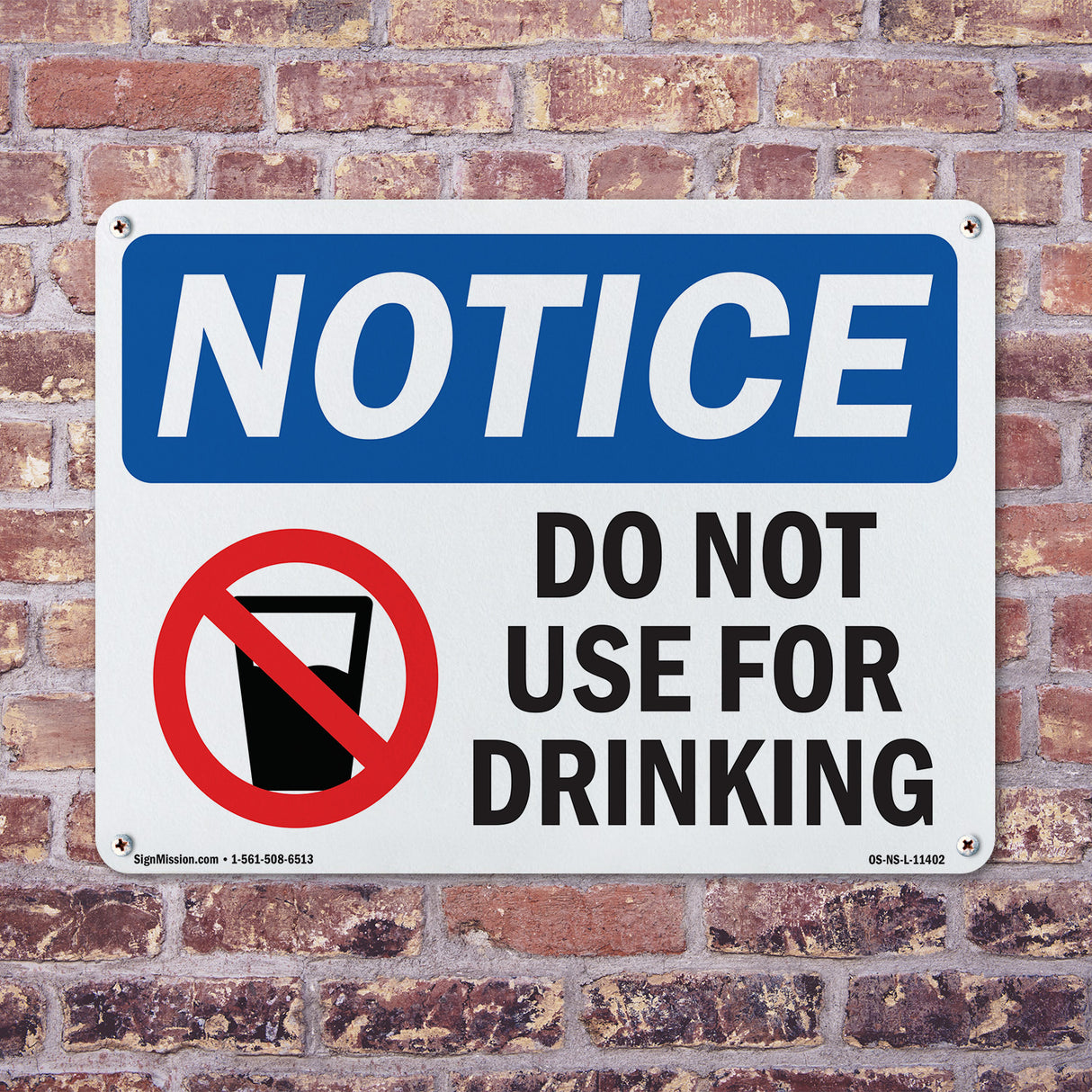Do Not Use For Drinking