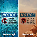 Do Not Use For Drinking