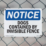Dogs Contained By Invisible Fence