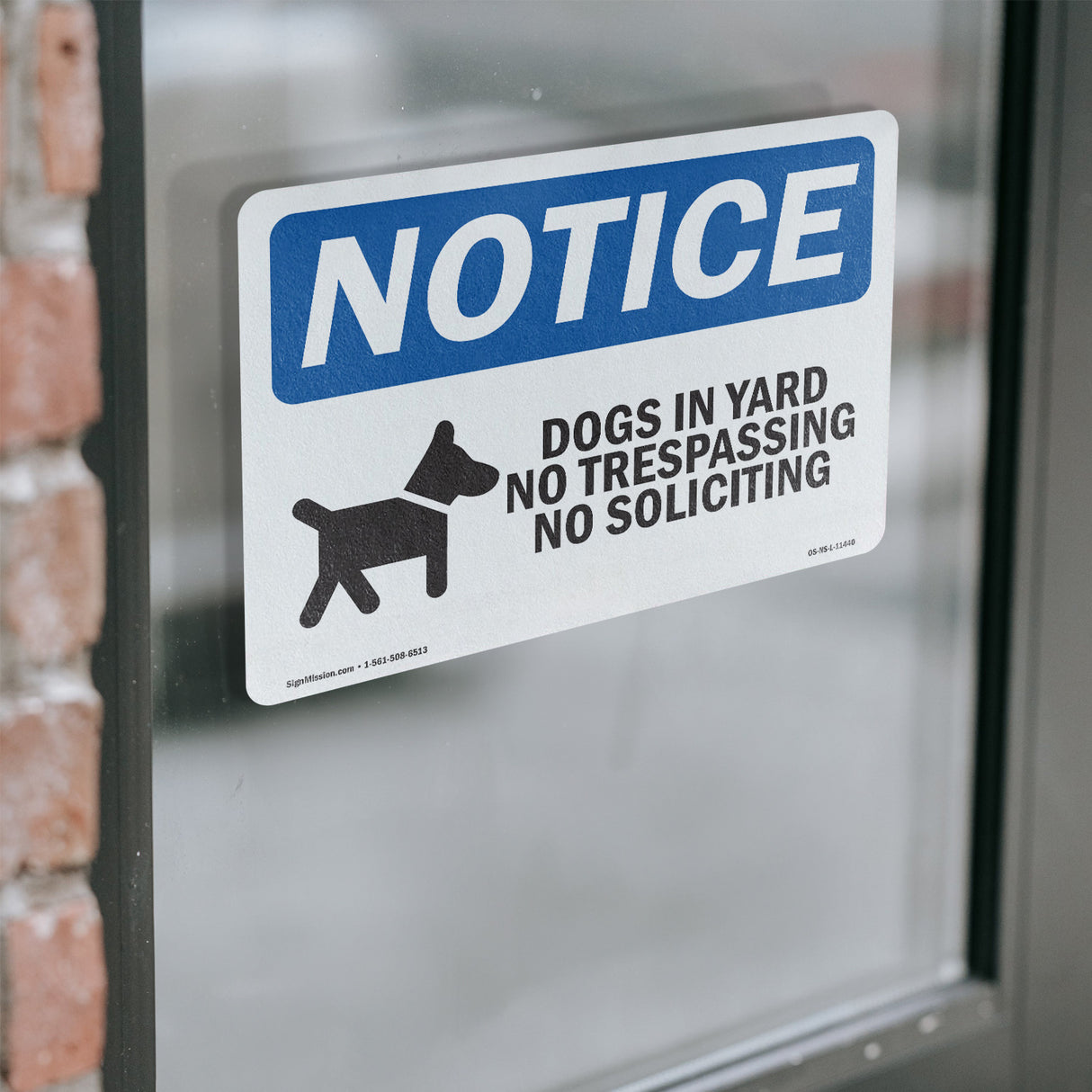 Dogs In Yard No Trespassing