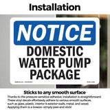 Domestic Water Pump Package