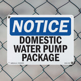 Domestic Water Pump Package