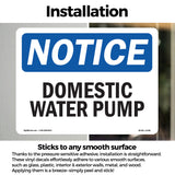 Domestic Water Pump