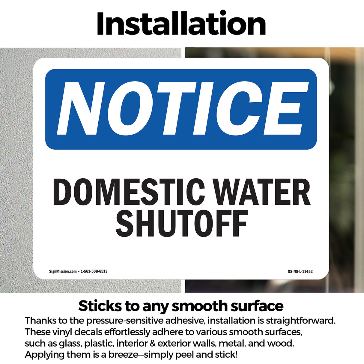 Domestic Water Shutoff