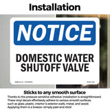 Domestic Water Shutoff Valve