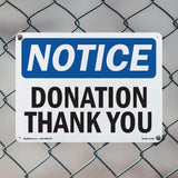 Donation Thank You
