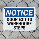 Door Exits To Warehouse Steps
