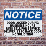 Door Locked During Business Hours Ring Bell
