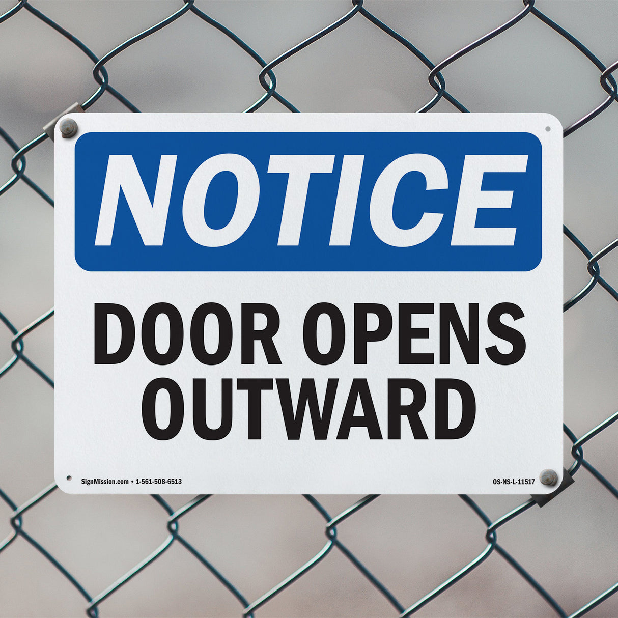 Door Opens Outward