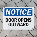 Door Opens Outward