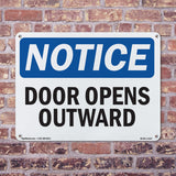 Door Opens Outward