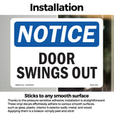 Door Swings Out