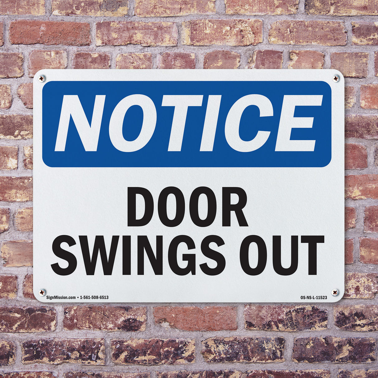 Door Swings Out
