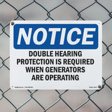 Double Hearing Protection Required
