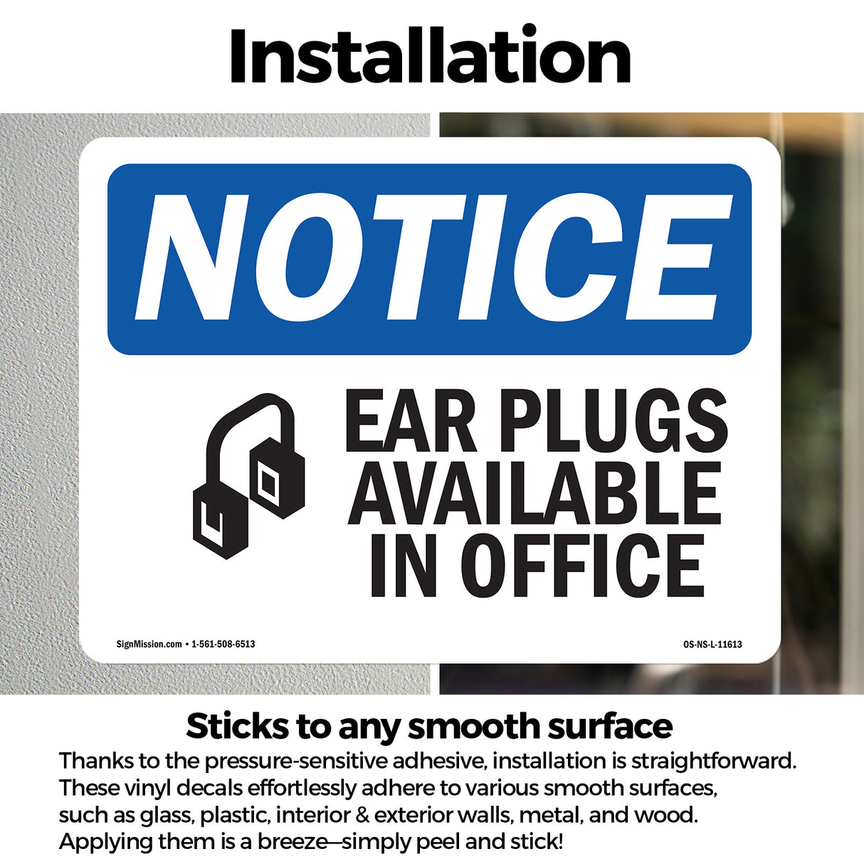 Ear Plugs Available In Office