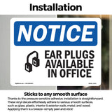 Ear Plugs Available In Office